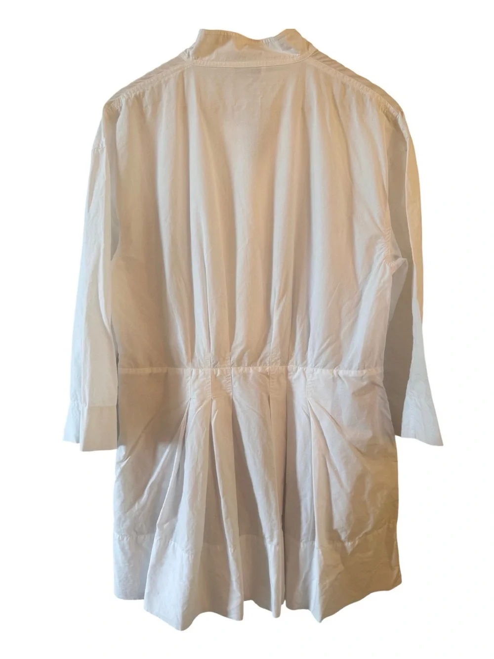 Vince Mini Pleated Dress Size Large White - Picture 3 of 9